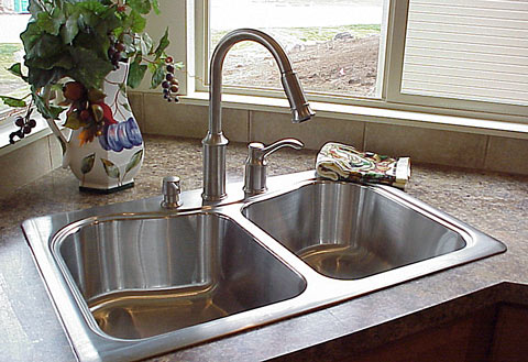 The finest stainless steel sink...