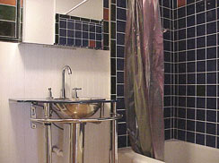 Full tiled tub/shower comb - just newly tiled... you need to see this bath...