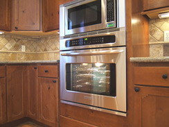 Frigidaire Professional stainless appliances...